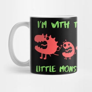 Halloween Monsters, I’m with the Little Monsters Mug